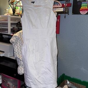 Maurices White Midi Dress Size 3/4